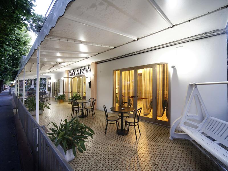 Hotel Villa Del Sole Rimini Eksteriør billede