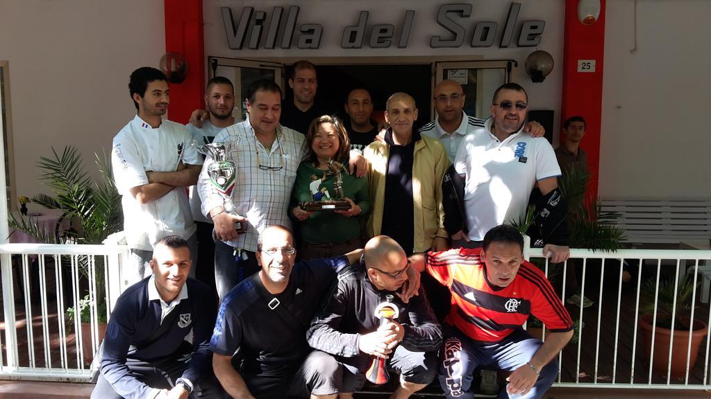 Hotel Villa Del Sole Rimini Eksteriør billede