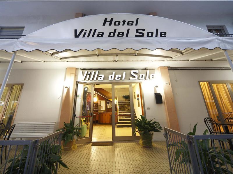 Hotel Villa Del Sole Rimini Eksteriør billede