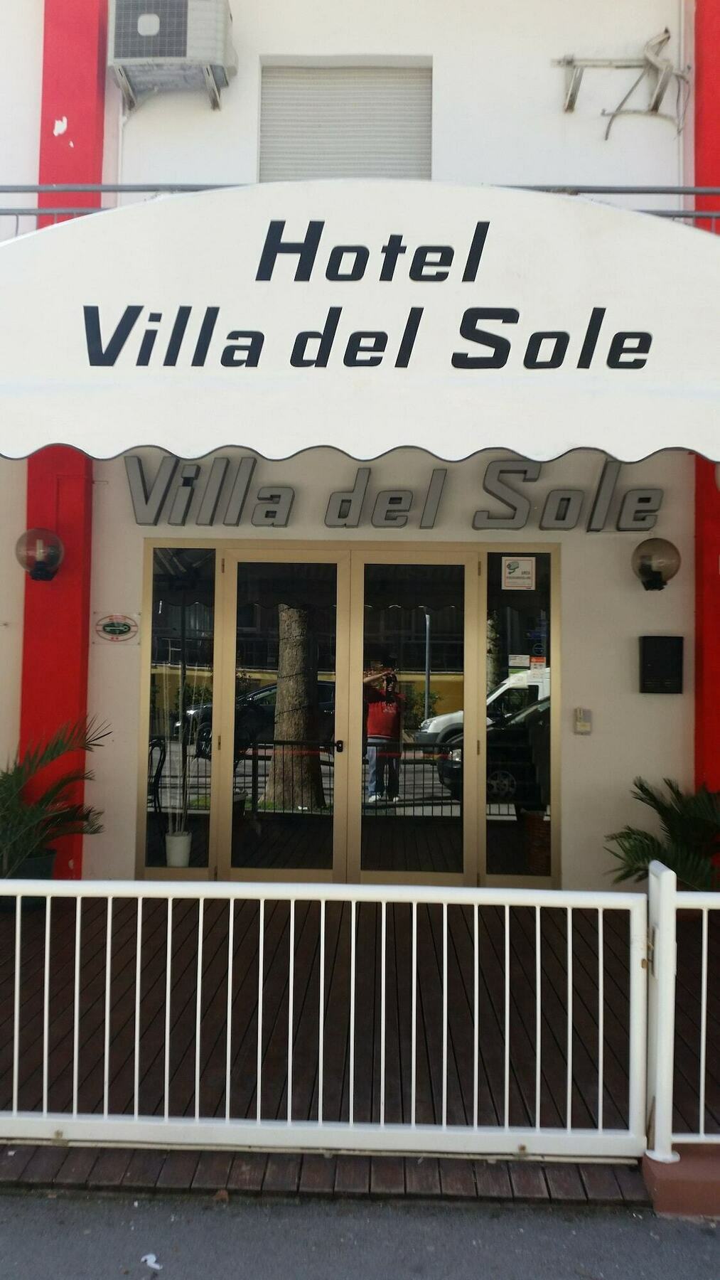 Hotel Villa Del Sole Rimini Eksteriør billede